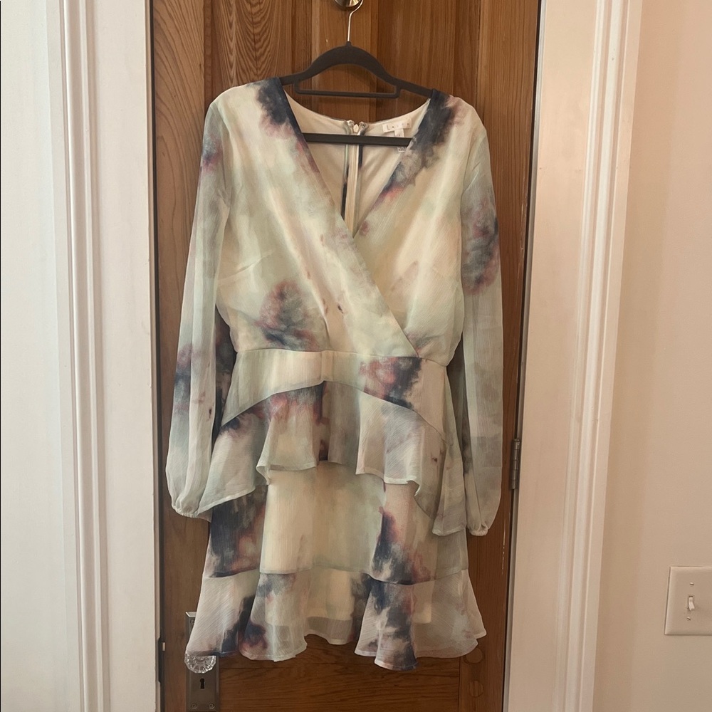 Leith Multicolor Long Sleeve Dress